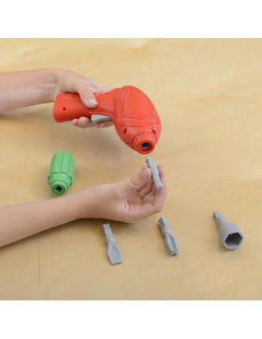 Zestaw Narzędzi z Wkrętarką MASTERKIDZ - 8 Elementów STEM