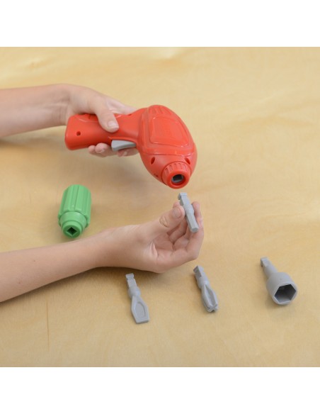 Zestaw Narzędzi z Wkrętarką MASTERKIDZ - 8 Elementów STEM