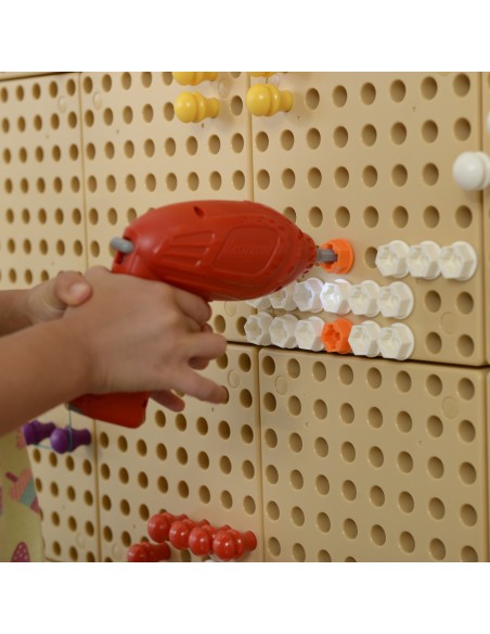 Zestaw Narzędzi z Wkrętarką MASTERKIDZ - 8 Elementów STEM