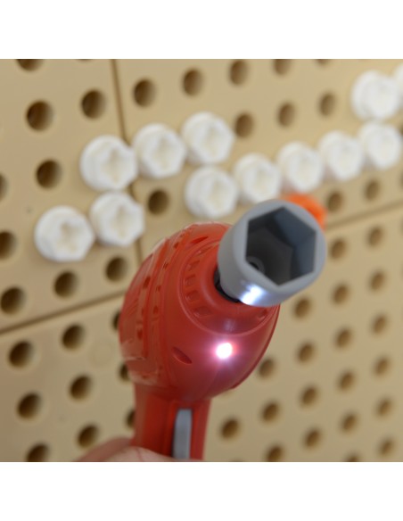 Zestaw Narzędzi z Wkrętarką MASTERKIDZ - 8 Elementów STEM