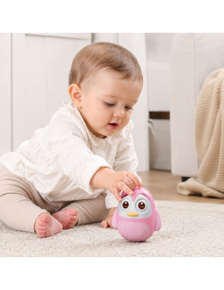 WOOPIE BABY Sensorinis Vańka Vstańka pingvinas - žaislas mažyliui