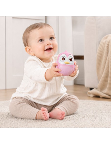 WOOPIE BABY Sensorinis Vańka Vstańka pingvinas - žaislas mažyliui