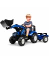 FALK New Holland T8 Tractor with Bucket and Trailer 3-7 years old
