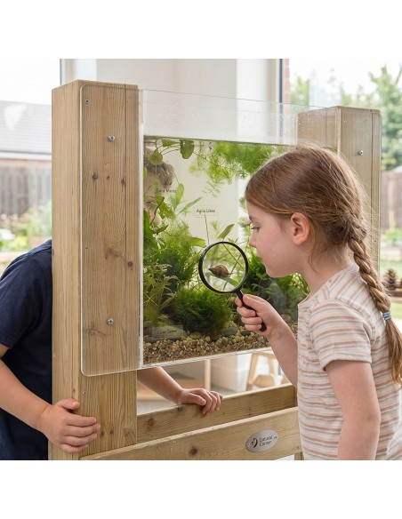 CLASSIC WORLD EDU Edukacinis eksperimentų rinkinys žuvų ir augalų stebėjimui