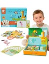 Magnetpuzzle Tiere 60-tlg. – CLASSIC WORLD