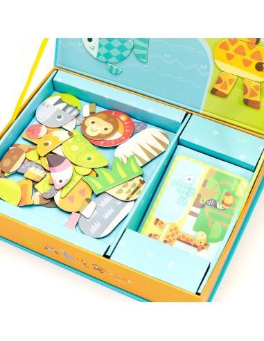 Magnetpuzzle Tiere 60-tlg. – CLASSIC WORLD