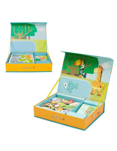 Animal Magnetic Puzzle 60 Pieces - CLASSIC WORLD