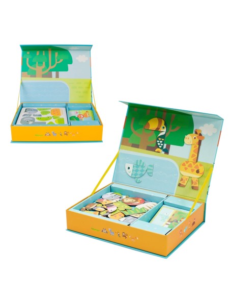 Magnetpuzzle Tiere 60-tlg. – CLASSIC WORLD