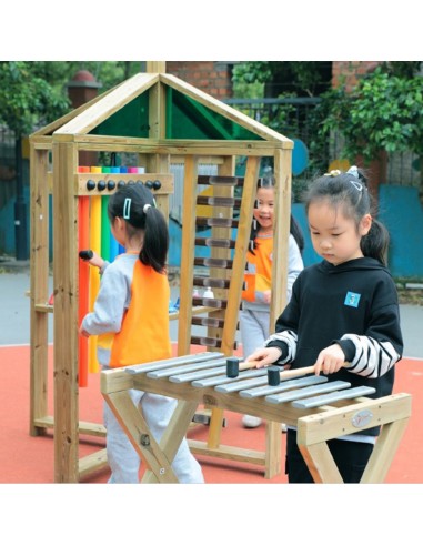 Musikalischer Holz-Spielplatz XXL CLASSIC WORLD EDU – Freude für Kinder