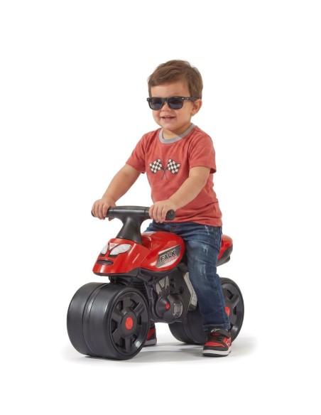 FALK Red Racing Ride-on with Wide Wheels 1+ - Toy for Children