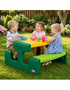 Little Tikes Didelis iškylos staliukas vaikams - Džiaugsmas gryname ore 2