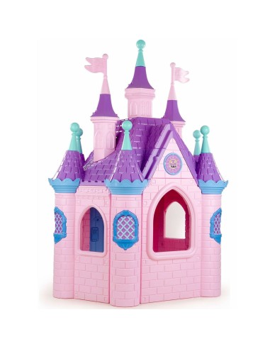 FEBER Didelis princesės rūmų kompleksas Super Palace – sodo namelis