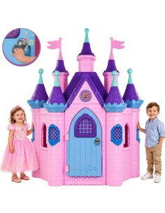 FEBER Didelis princesės rūmų kompleksas Super Palace – sodo namelis