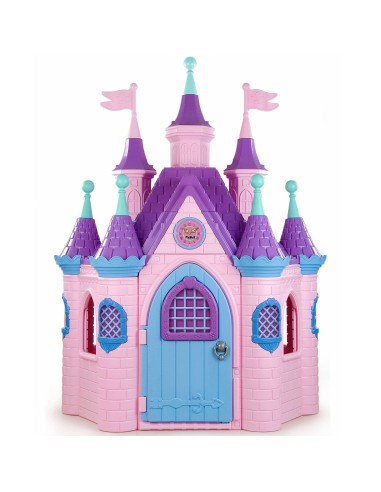 FEBER Didelis princesės rūmų kompleksas Super Palace – sodo namelis