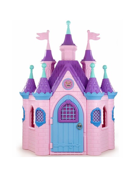 FEBER Didelis princesės rūmų kompleksas Super Palace – sodo namelis
