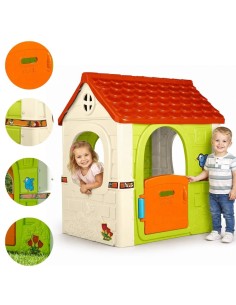 FEBER Gartenhaus Fantasy für Kinder mit Briefkasten