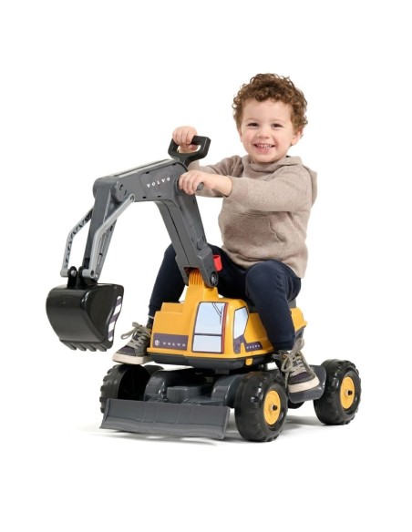 Volvo 360° Ride-on Excavator with Opening Seat Woopie