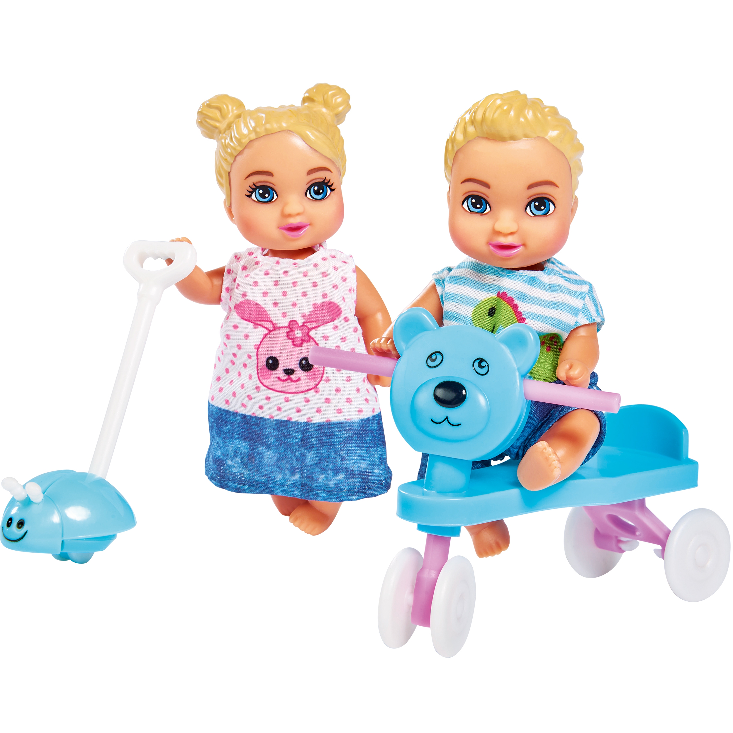 Lalka steffi love mama w pokoju dziecięcym z 3 dzieci 28 elem.