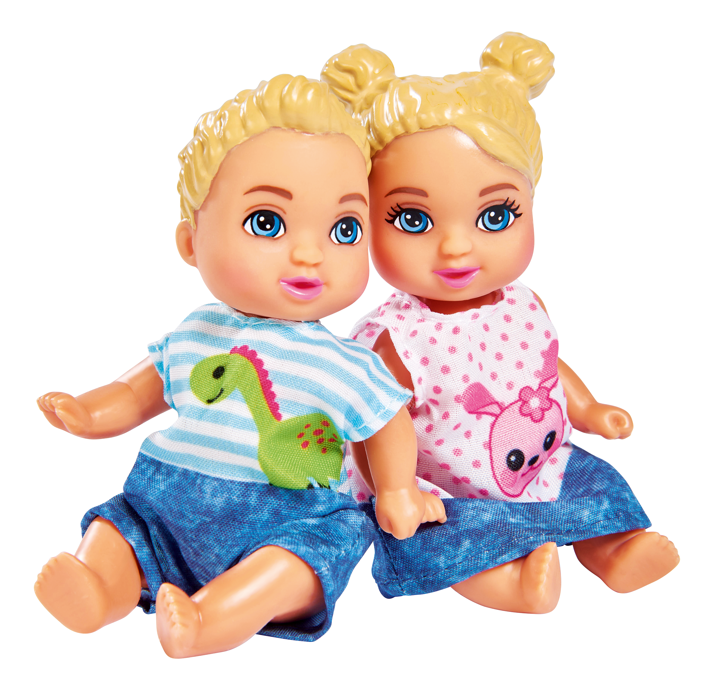 Lalka steffi love mama w pokoju dziecięcym z 3 dzieci 28 elem.