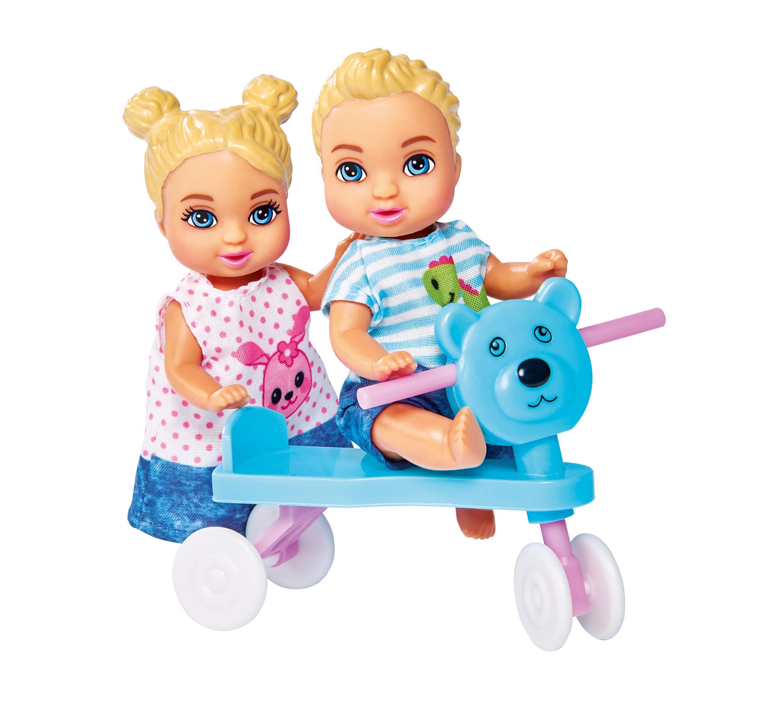 Lalka steffi love mama w pokoju dziecięcym z 3 dzieci 28 elem.