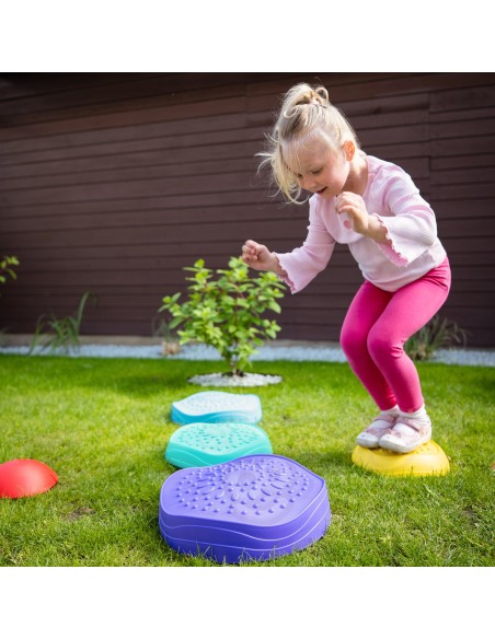 Sinnessteine Woopie – 5 Farben, Gleichgewicht und Entwicklung des Kindes