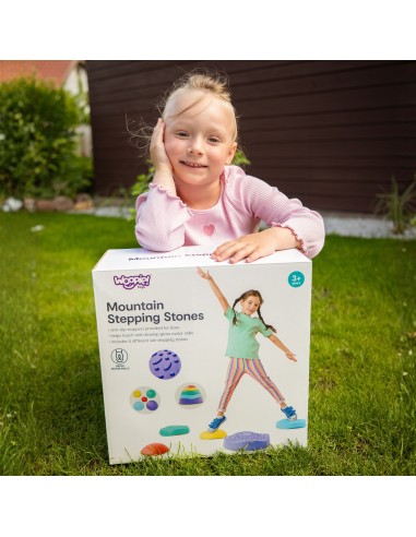 Sinnessteine Woopie – 5 Farben, Gleichgewicht und Entwicklung des Kindes