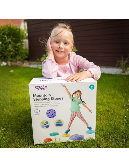 Sinnessteine Woopie – 5 Farben, Gleichgewicht und Entwicklung des Kindes