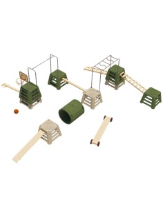 XXL CLASSIC WORLD Obstacle Course - Motor Playground