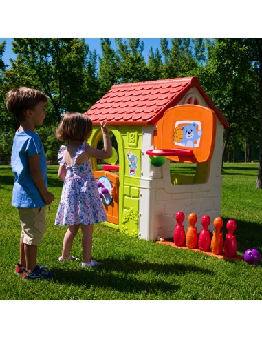 FEBER 6-in-1 Activity House - a multifunctional game house