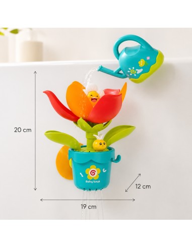Blühende Blume für die Badewanne mit Gießkanne – Spiel mit Wasser Woopie