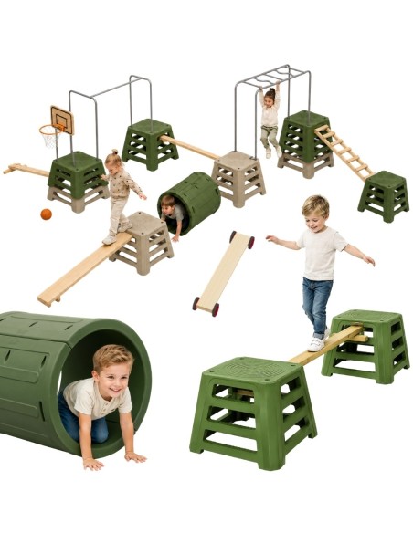 XXL Hindernisparcours CLASSIC WORLD – Bewegungs-Spielplatz