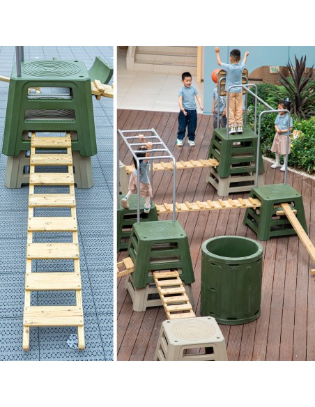 XXL Hindernisparcours CLASSIC WORLD – Bewegungs-Spielplatz