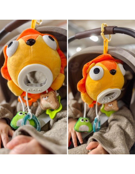 Plüschlöwe, interaktives musikalisches Kuscheltier von Woopie – Spielzeug