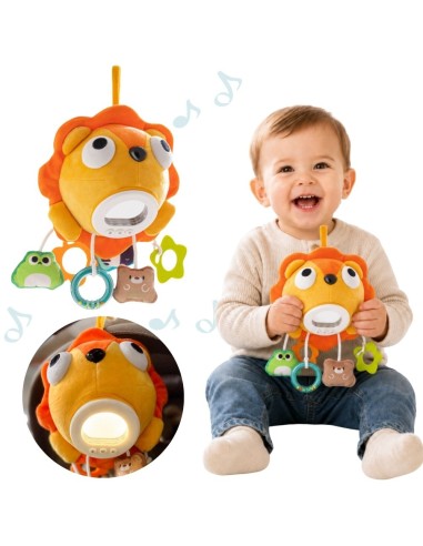 Plüschlöwe, interaktives musikalisches Kuscheltier von Woopie – Spielzeug