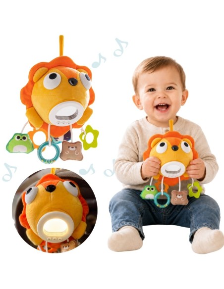 Plüschlöwe, interaktives musikalisches Kuscheltier von Woopie – Spielzeug