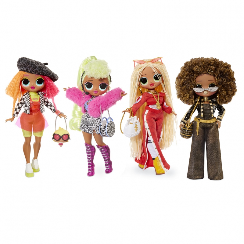 lol omg dolls neonlicious