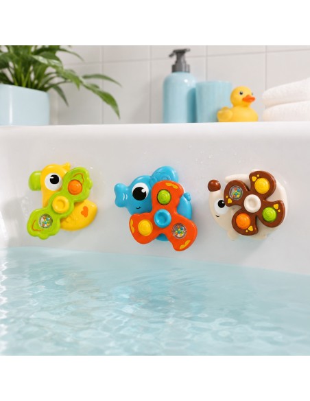 Woopie Baby Spinner Sensorisch mit Saugnapf 3-tlg.