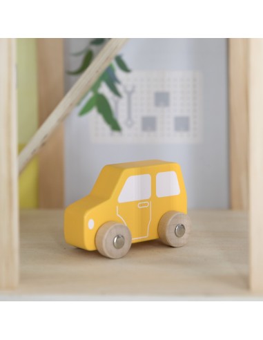 VIGA Wooden Dollhouse with Accessories and Dolls