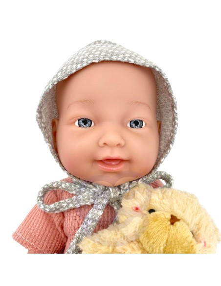 WOOPIE ROYAL Lėlė-Kūdikis 36 cm su meškiuku ir maitinimo priedais