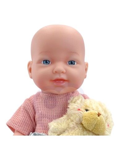 WOOPIE ROYAL Lėlė-Kūdikis 36 cm su meškiuku ir maitinimo priedais