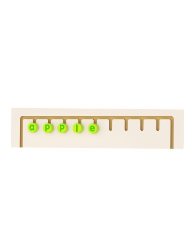 Viga Toys jutiminė lenta – abėcėlės mokymasis vaikams