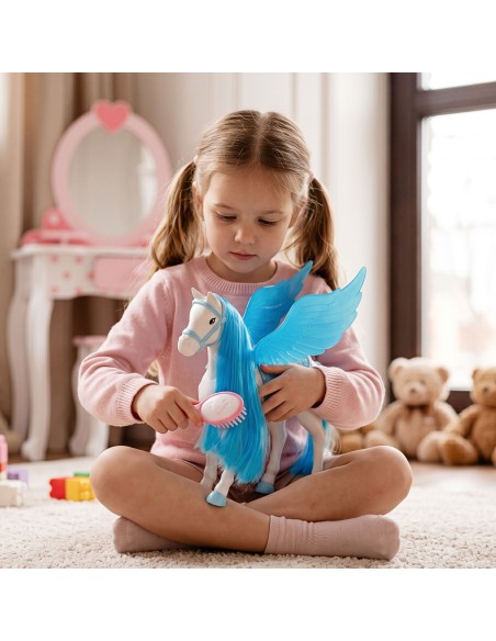 Interaktyvus arkliukas Lily Woopie – Pegasas su karčiais ir sparnais