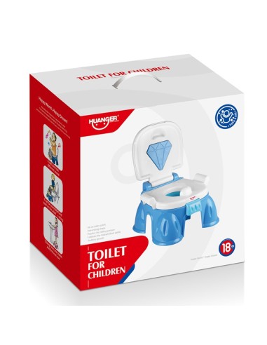 WOOPIE BABY Musikalisches Töpfchen 3in1 - Sitzgelegenheit und Stufe für Kinder