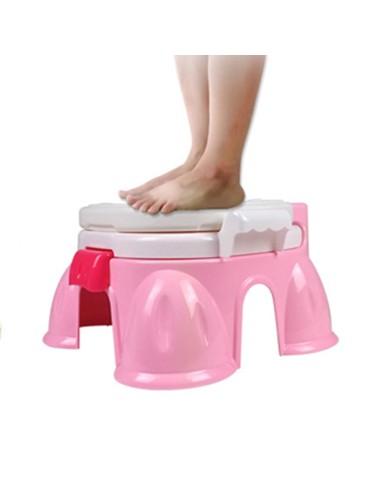WOOPIE BABY Musikalisches Töpfchen 3in1 - Sitzgelegenheit und Stufe für Kinder