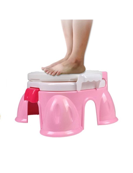 WOOPIE BABY Musikalisches Töpfchen 3in1 - Sitzgelegenheit und Stufe für Kinder