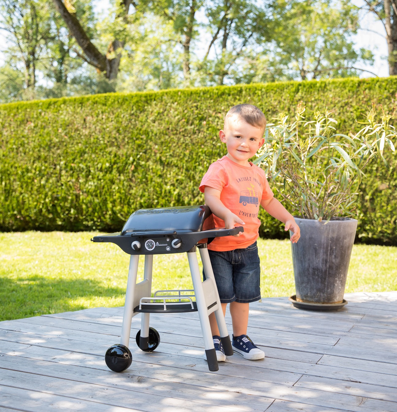 Grill ogrodowy dla dzieci barbecue 18 akcesoriów