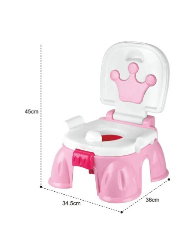 WOOPIE BABY Musikalisches Töpfchen 3in1 - Sitzgelegenheit und Stufe für Kinder