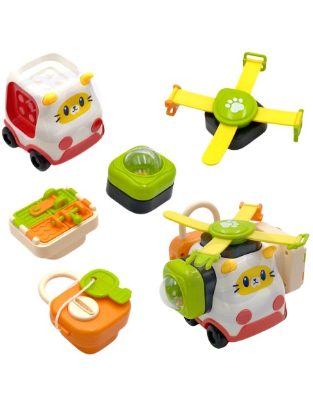 WOOPIE BABY Montessori Tablica Manipulacyjna Kolorowy Panel Aktywności
