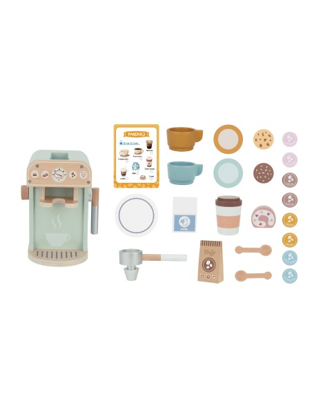 WOOPIE GREEN Coffee Maker 25 pcs - Wooden Barista Confectionery