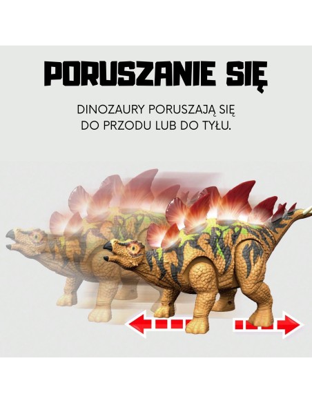 WOOPIE Dinosaur RC Stegosaurus - Remote Controlled Robot